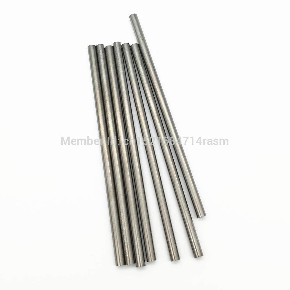Klot wolfraam massief hardmetaal ronde staaf 4mm-10mm x 150mm/200mm verlengde staaf  k10