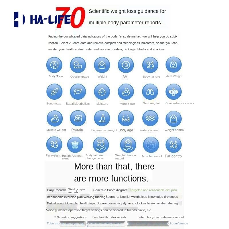 Intelligent Bluetooth Electronic Scales In Home Said APP Human Health Body Fat Measurements Accurate Weight Measuring Device