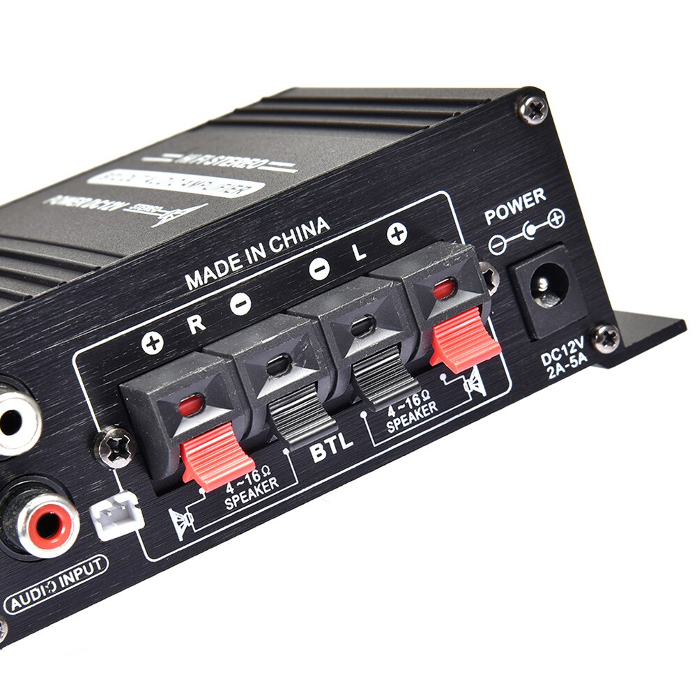 400w dc12v bilforstærker buletooth hifi bil stereo musik modtager playrt bil fm /mp3 effektforstærker til bil suv lastbil hjem