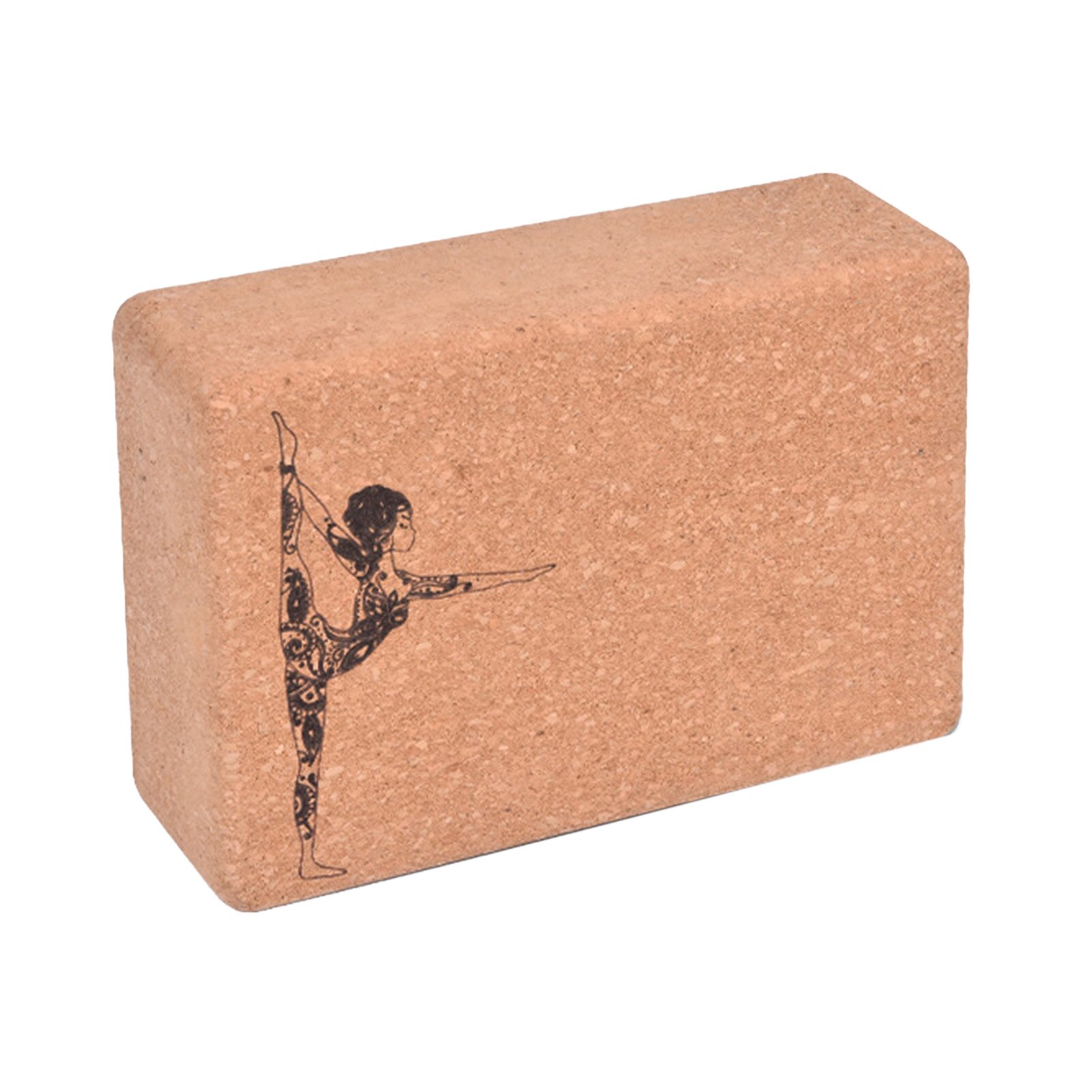 Yoga Blocks Cork Brick Non-Slip High Density Wood Improve Strength Enhance Stability Balance for Yoga Pilates Fitness Home Gym: type 5