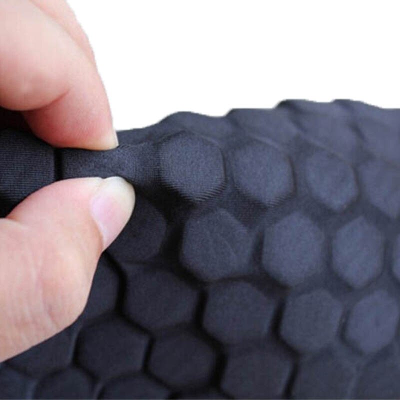 1 st. basketbal beenbeschermers ademend voetbal kniebeschermers ondersteunt sportveiligheid kniebeschermers bumper kniebeschermers beschermingspads.