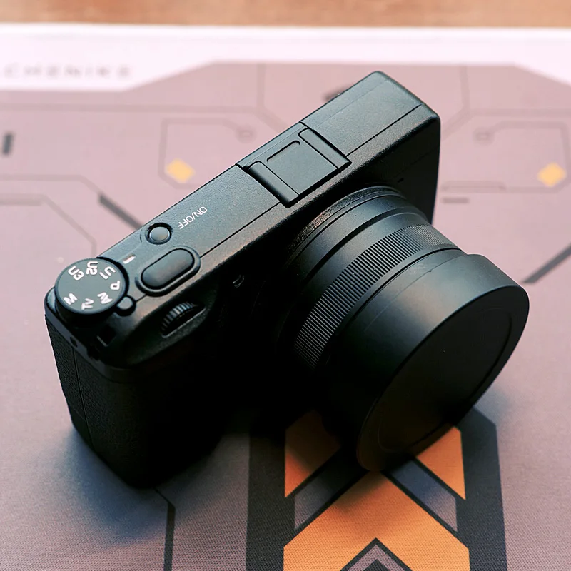 Bayonet Metal Square Lens Hood for Ricoh GR III GR IIIX GR3 GR3x Standard Fitlers Can Be Installed