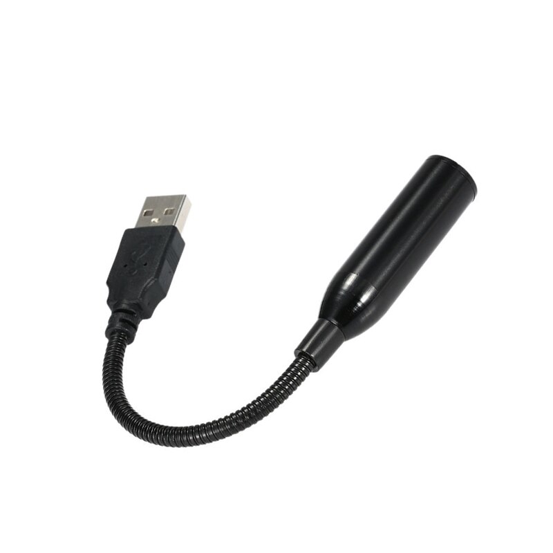 Mini USB Microphone Flexible Goose Neck Audio Mic for Laptop PC GDeals