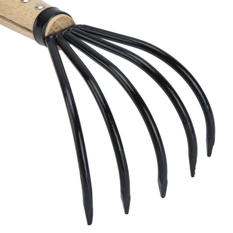 Hage rengjøringe rive gress rive multifunksjon hage klo rive til rengjøringe av falne løv løsne jord barnehage hage verktøy