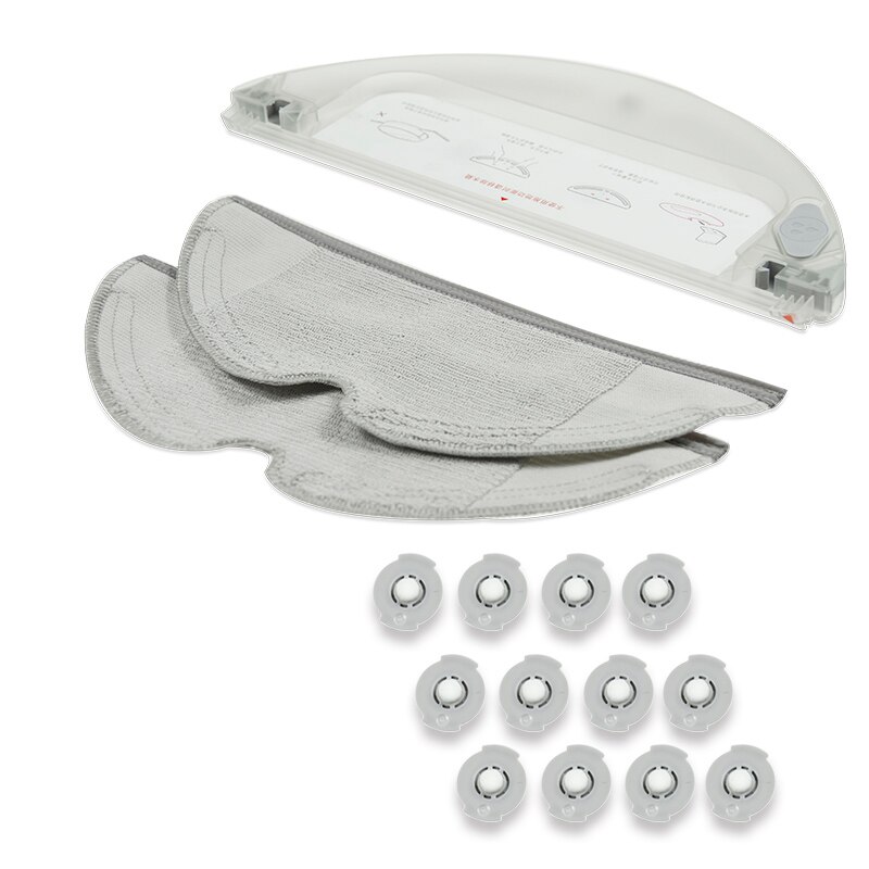 Wkład filtra wycierać zbiornik na wodę robić xiaomi Roborock S50 S51 S55 T60 T61 akcesoria robić odkurzaczy wymiana: zestaw