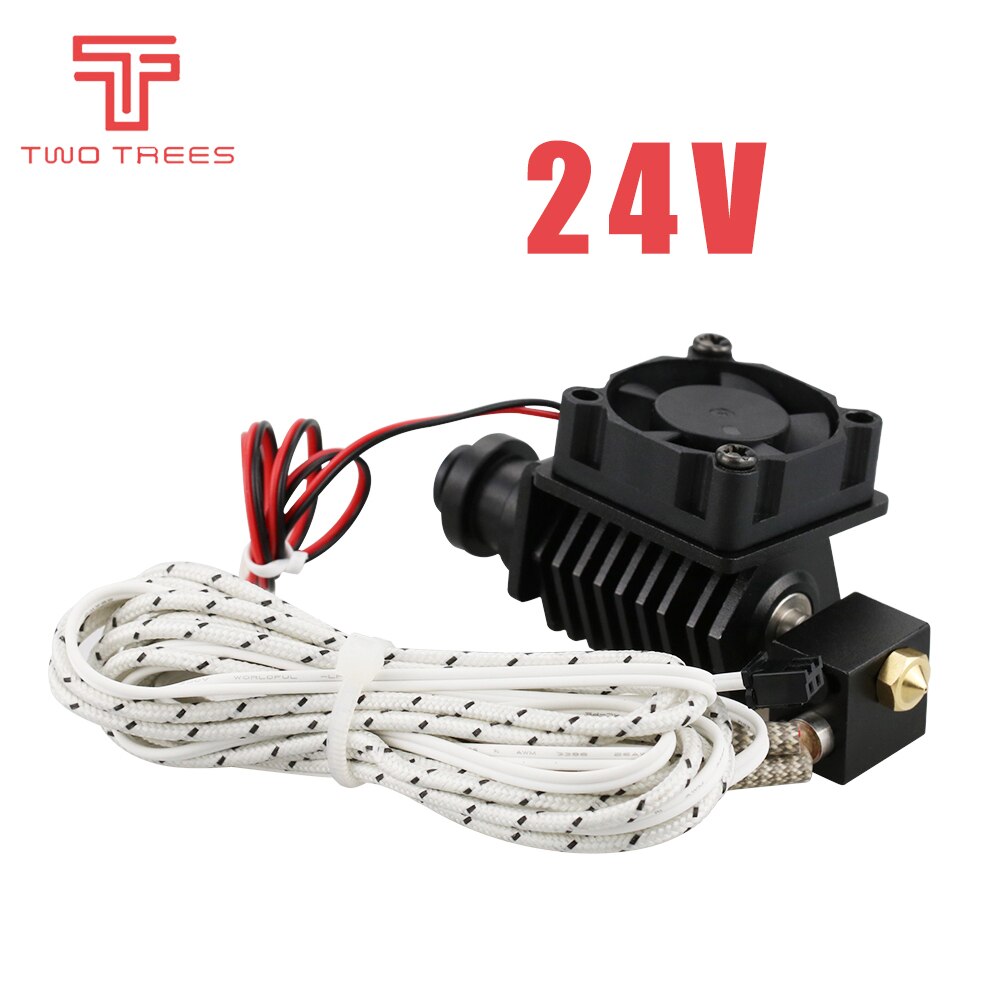 3D Printer BP6 Hotend Kit J-head Extruder Parts 0.4mm 1.75mm Nozzle High Temp and Low Temp Replace V6 Accessories: 24v
