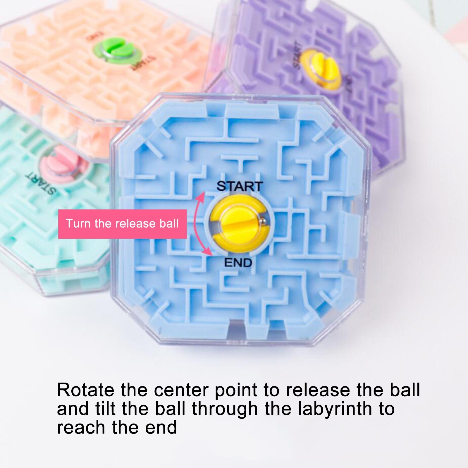 3d Zwaartekracht Geheugen Sequentiële Doolhof Bal Puzzel Speelgoed Cadeaus Voor Kids Volwassenen Decompressie Speelgoed Release Druk Speelgoed Дитячі Іграшки L3