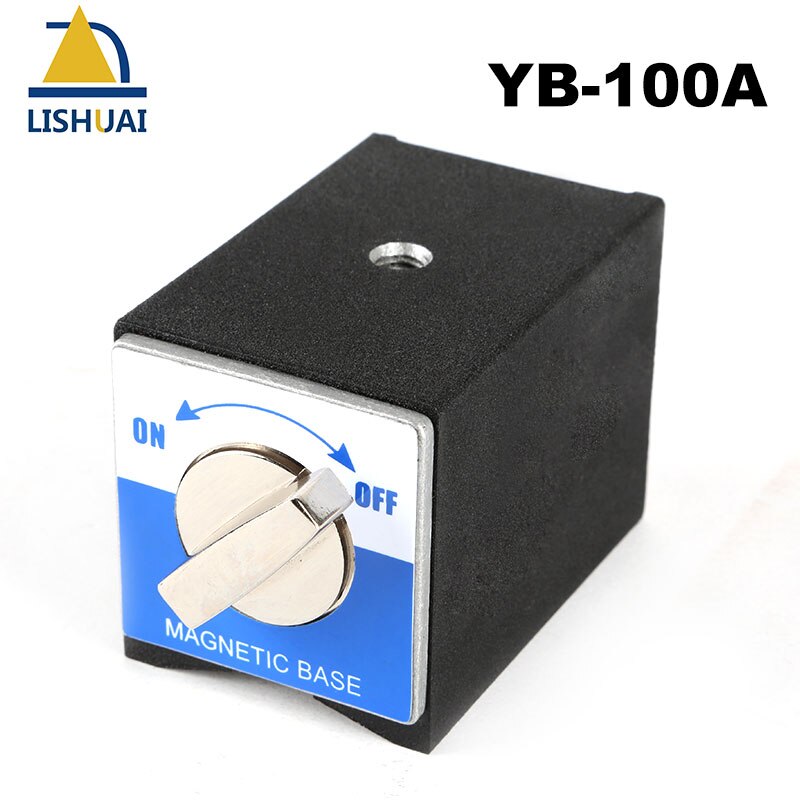Lishuai til / fra magnetisk baseholder omskiftelig neodymmagnetindikator klemme 30kg/50kg/80kg/100kg: Yb -100a
