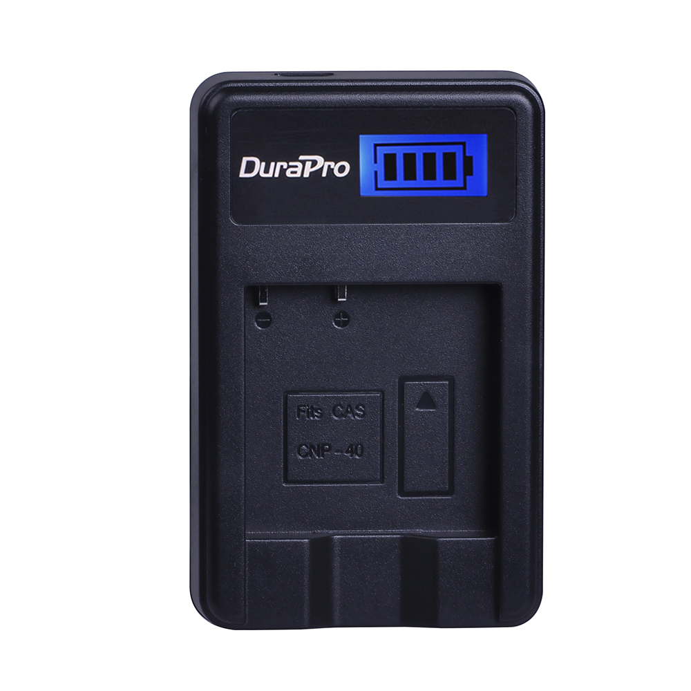 2pcs NP-40 NP 40 NP40 Rechargeable Camera Battery + USB Charger for Casio EX-Z30/Z40/Z50/Z55/Z57/Z750 EX-P505/P600/P700 PM200