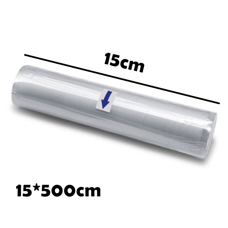 Haushalt Lebensmittel Vakuum Verpackung Tasche Für Vakuum Versiegelung Vakuum Lagerung Taschen Oder Rolle Lebensmittel Frische Lange Halten Küche Werkzeug Zubehör: 15x500cm