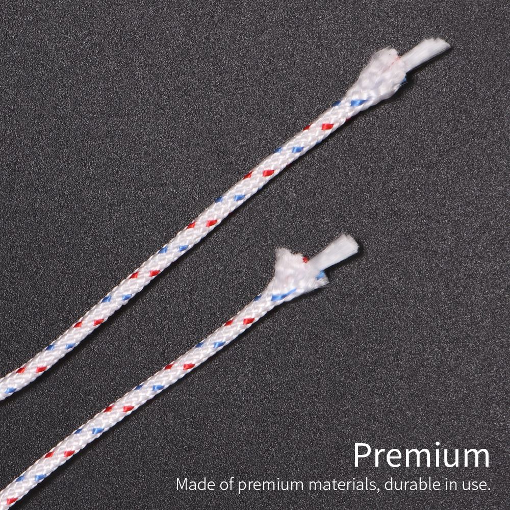 thumbnail image 2 of Rotary Solid Braid Starter Pull Cord – 100ft, #6 Size, Universal Replacement Rope 2 of 3