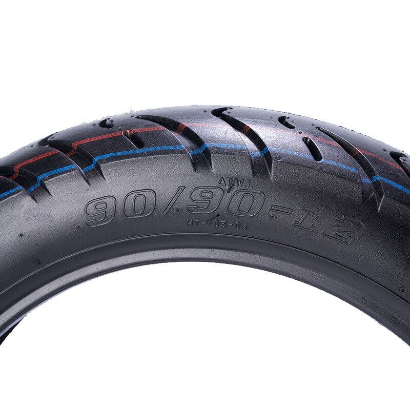 Scooter Vacuum Tire 90-90-12 Eight-layer Moped Electric Vehicle