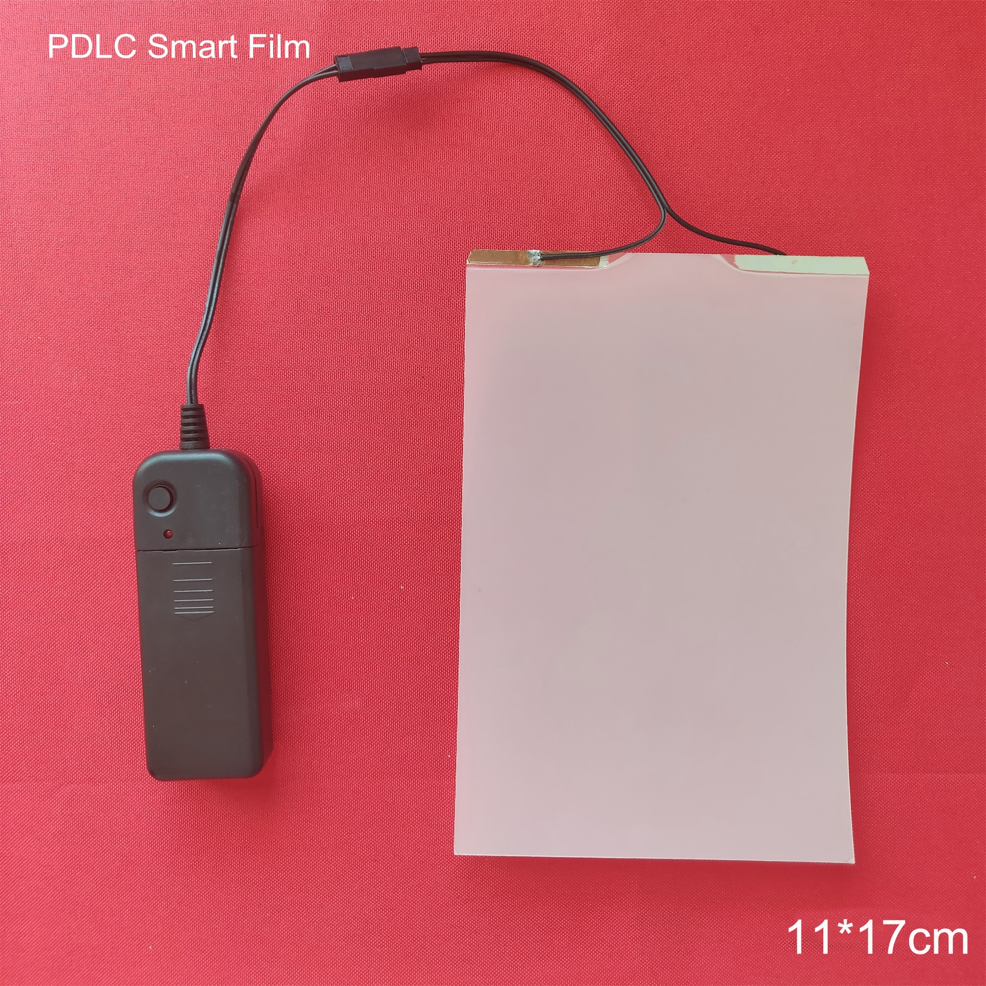 115*175mm sample Electric Self-adhesive PDLC Film Smart dimming film Glass Window Door Tint home cinema meeting room