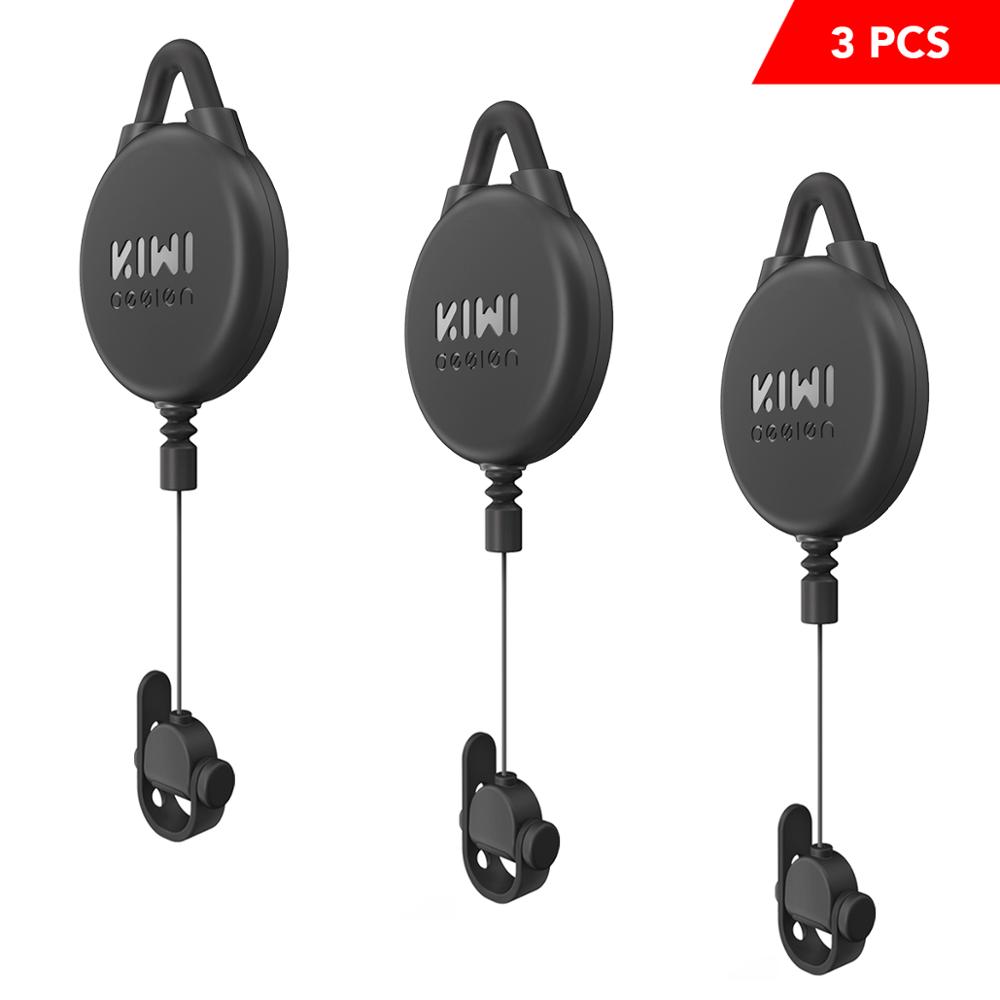 KIWI 3pcs Silent VR Cable Management VR Pulley System for HTC Vive/Vive Pro/Oculus Rifts/Sony PS/Windows VR/Valve index: black