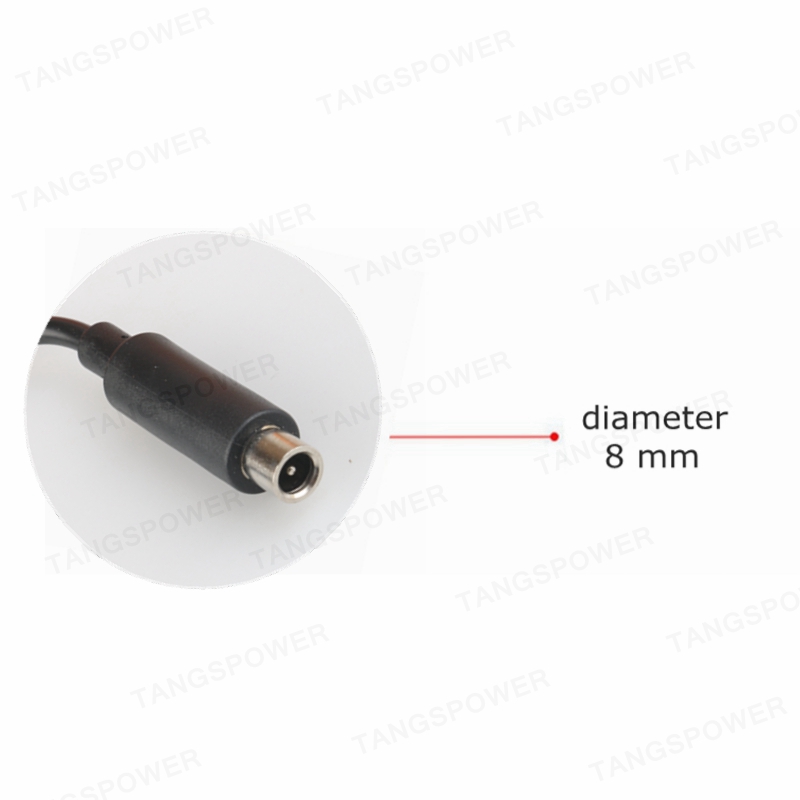 Cable de carga para patinete eléctrico Xiaomi M365 Pro, línea de salida de cargador, 42V, 2A, 3A, 4A, CC de 8mm
