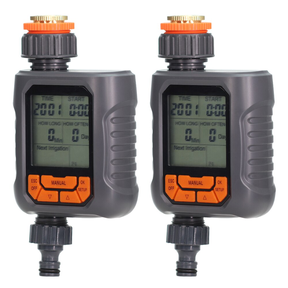 Tuin Sprinkler Timer Automatische Programmeerbare Digitale Water Timer IP65 Waterdicht Voor Lawn Watering Systeem Irrigatie Controller