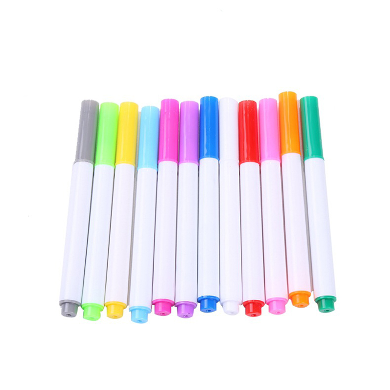 Wit Vloeibaar Krijt Uitwisbare Pen 1/4/7/12 stks/set Art Marker Voor Glazen Ramen elektronische Schoolbord Krijtbord Venster Witte Pen: Rood