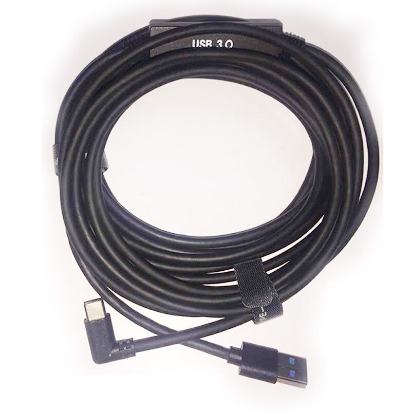 5m usb c ladekabel til oculus quest 2 vr headset 5 gbps datatråd type c kabel til oculus link/rift s/quest 2 vr: Default Title