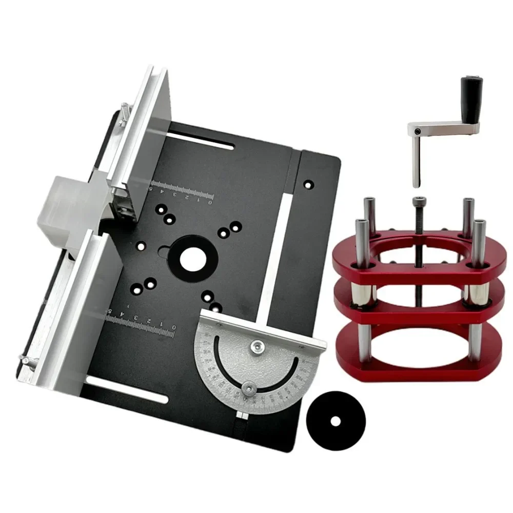 Mini Router Table Mount Workbench Milling Table Work Bench Router Lift Table Base Al... – Grandado