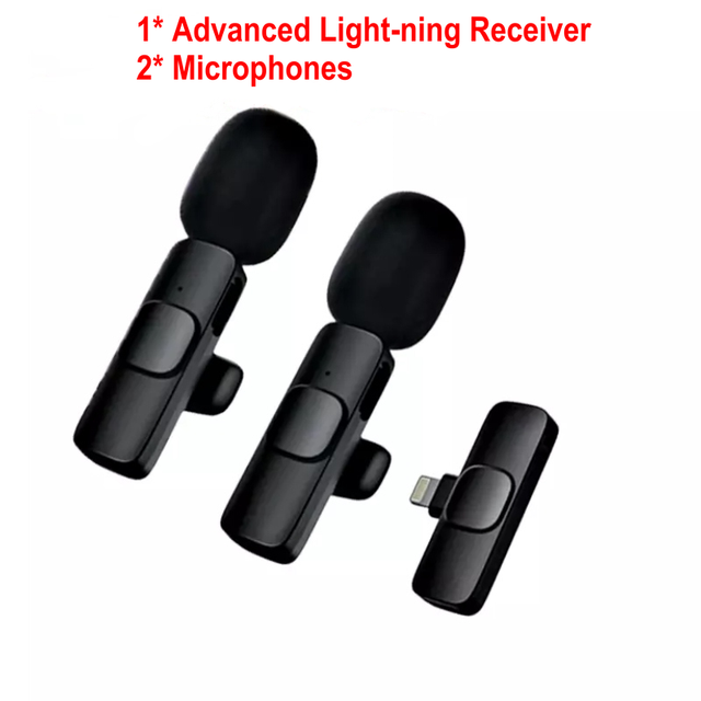 Audio Record Mic For iPhone Android Phone 50 Meters Long Distance Recording: K8IP2