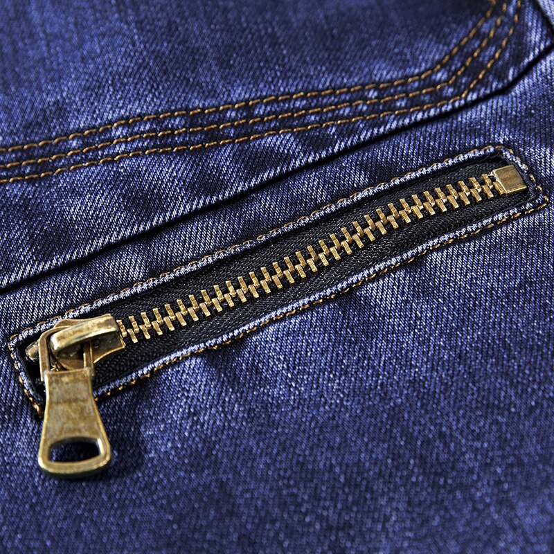 Koichi stil afslappet cowboyjakke i bomuld til mænd