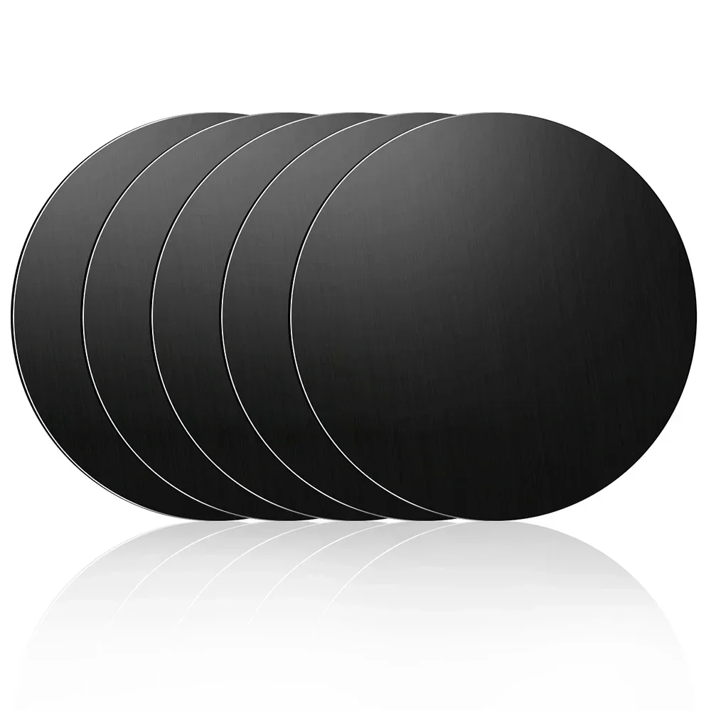 Thin Magnetic Metal Plate For Car Phone Holder Universal Iron Sheet Disk Sticker Tablet Desk Cell Phone Bracket Magnet Stickers: Sapphire