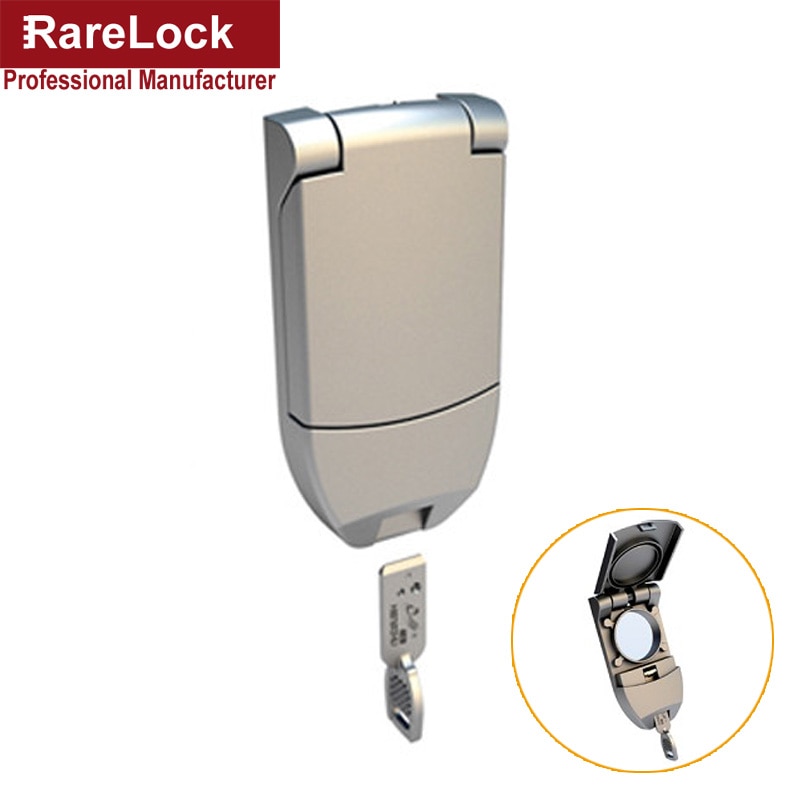 Rarelock Metal Lock Cap Cover for Cabinet Box Cam Push Lock Dustproof Waterproof Anti-theft MS576 bb