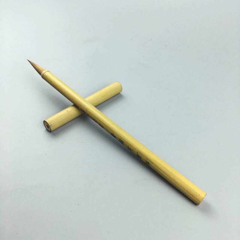 Calligraphy Brush Huzhou Wolf Hair Brush Pen Chinese Landscape Painting Small Regular Script Cursive Script Writing Pen