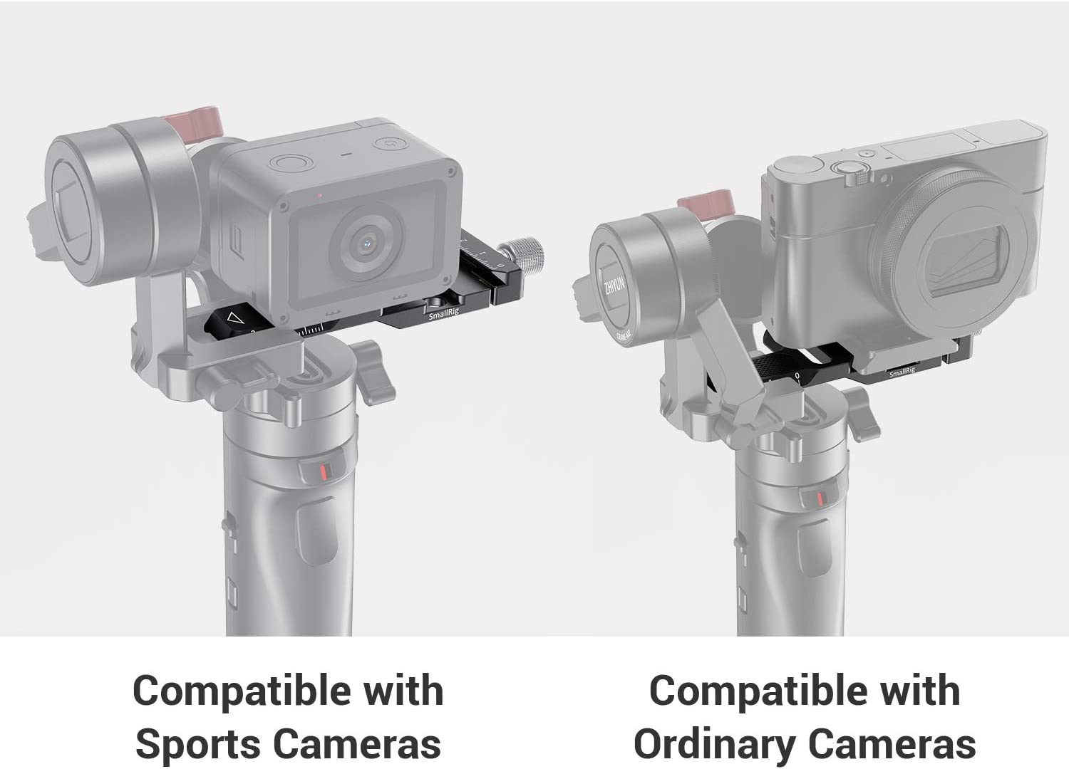 Morsetto a sgancio rapido Arca per piastra di montaggio telecamera SmallRig per Zhiyun gru M2 piastra cardanica 2508