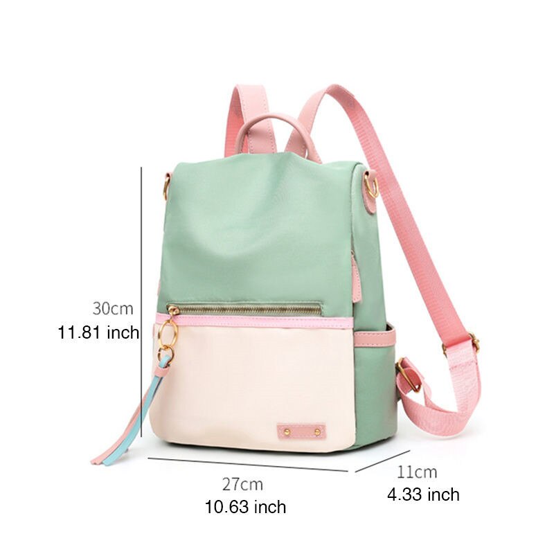 Frauen Rucksack Wasserdicht Leinwand Reise Rucksack Weibliche Schule Tasche Für Jugendliche Mädchen Schulter Tasche Bagpack Rucksack