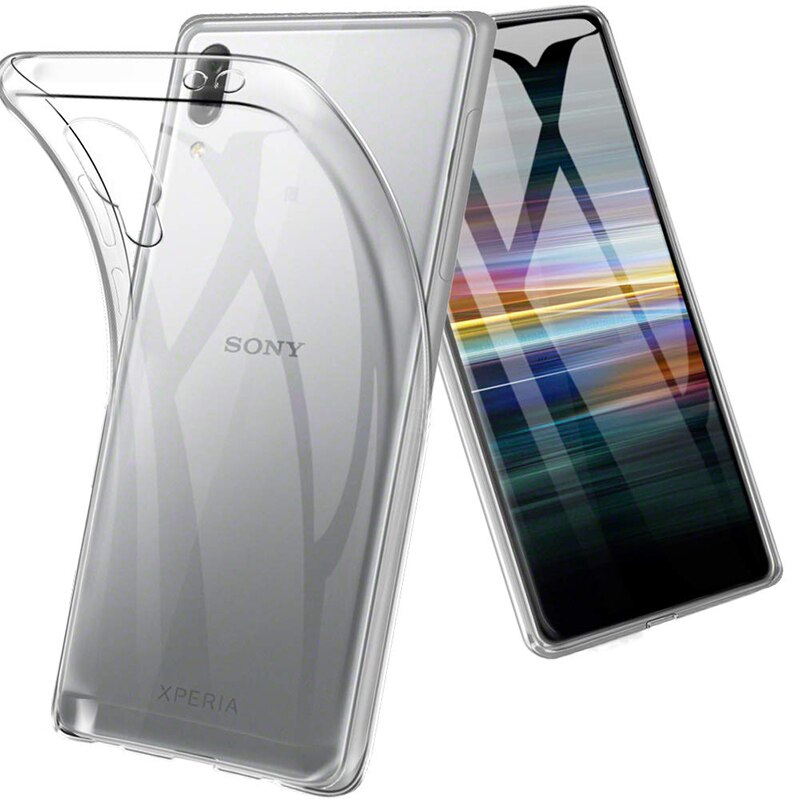 Funda protectora completa de TPU para Sony Xperia L2 L3 L4 M5 Z5, funda trasera de silicona suave para teléfono Sony M5, transparente a prueba de golpes