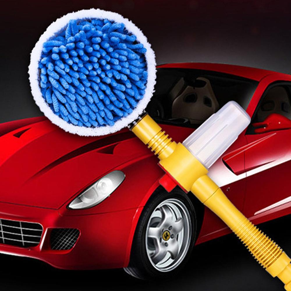 Car Wash Water Brush Automatic Rotating Car Wash Brush Home Portable Cleaning Car Brush Car Wash Brush