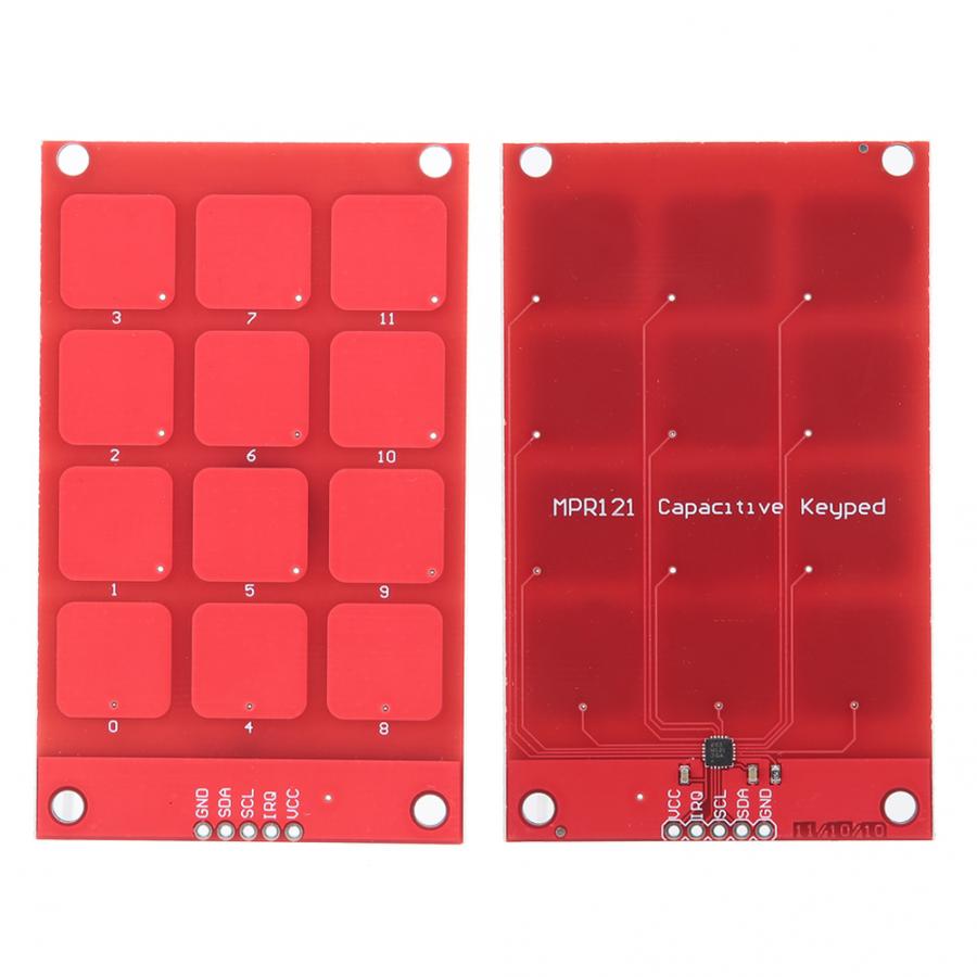 MPR121 Touch Keyboard Capacitive Touch Keypad 12 Buttons High Sensitive Keypad