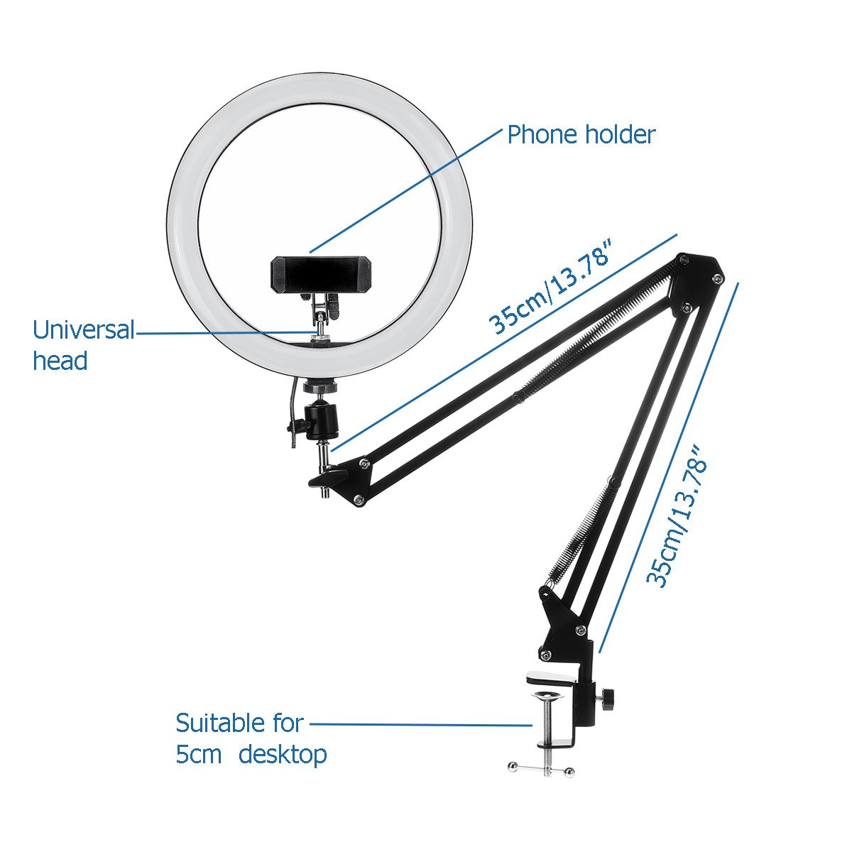 4smarts ErgoFix H24 Universele iPad/Tablet Houder Stuurmontage 360