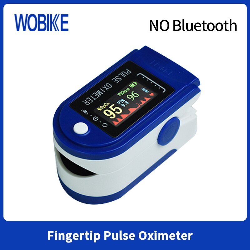 WOBIKE Fingertip Pulse Oximeter Bluetooth OLED Oximetro De Dedo Pulsioximetro Blood Oxygen Saturation SpO2 PR Monitor Oxymeter: OX-832