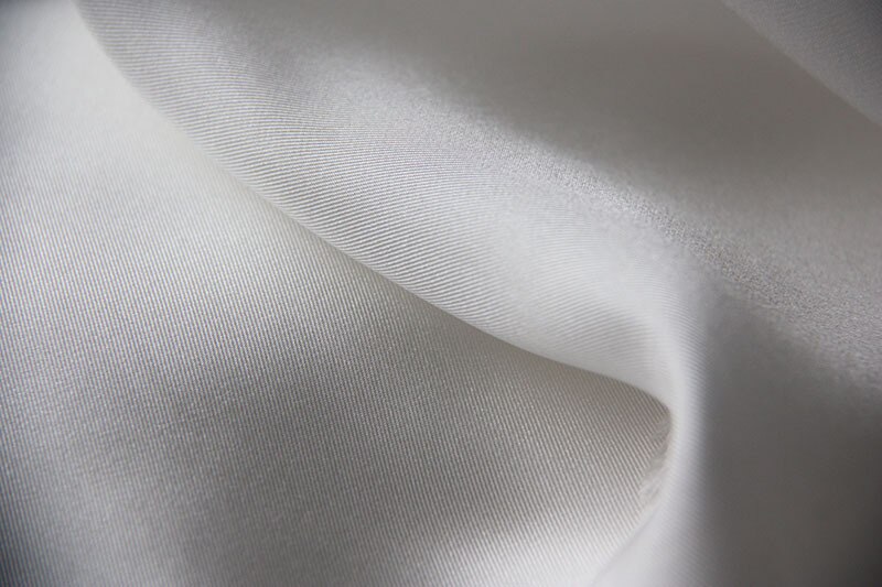 1 yard 114cm 16 momme elfenben twill silke stof rent silke materiale bløde voile stoffer tecido de seda 100%  morbær silke stof  af0009