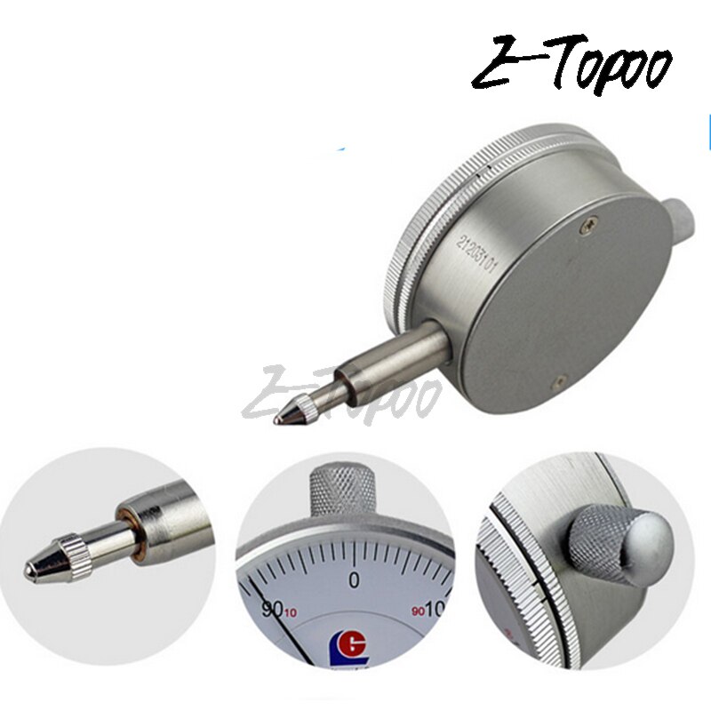 Guanglu marca 1mm Precisione comporre indicatore 0-1mm 0.001mm quadrante indicatore micron