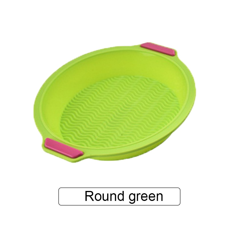 TEENRA 1Pcs non-stick Brood Cakevorm Rechthoekige Bakken pan Toast Candy Mold Silicone Cake Pan Bakvormen gereedschap: C