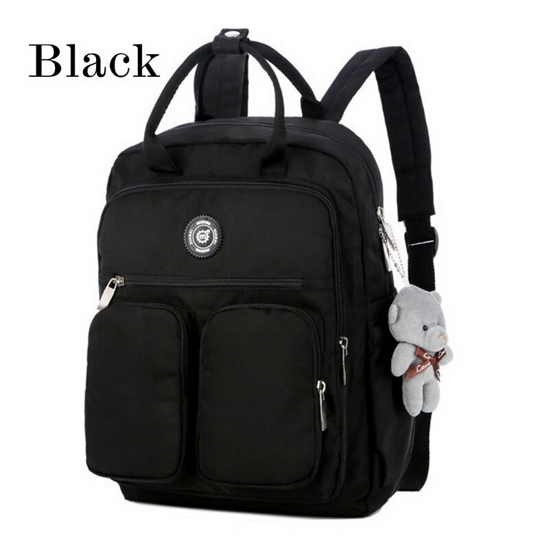 Women School Backpacks Anti Theft USB Charge Backpack Waterproof Bagpack School Bags Teenage Girls Travel Bag