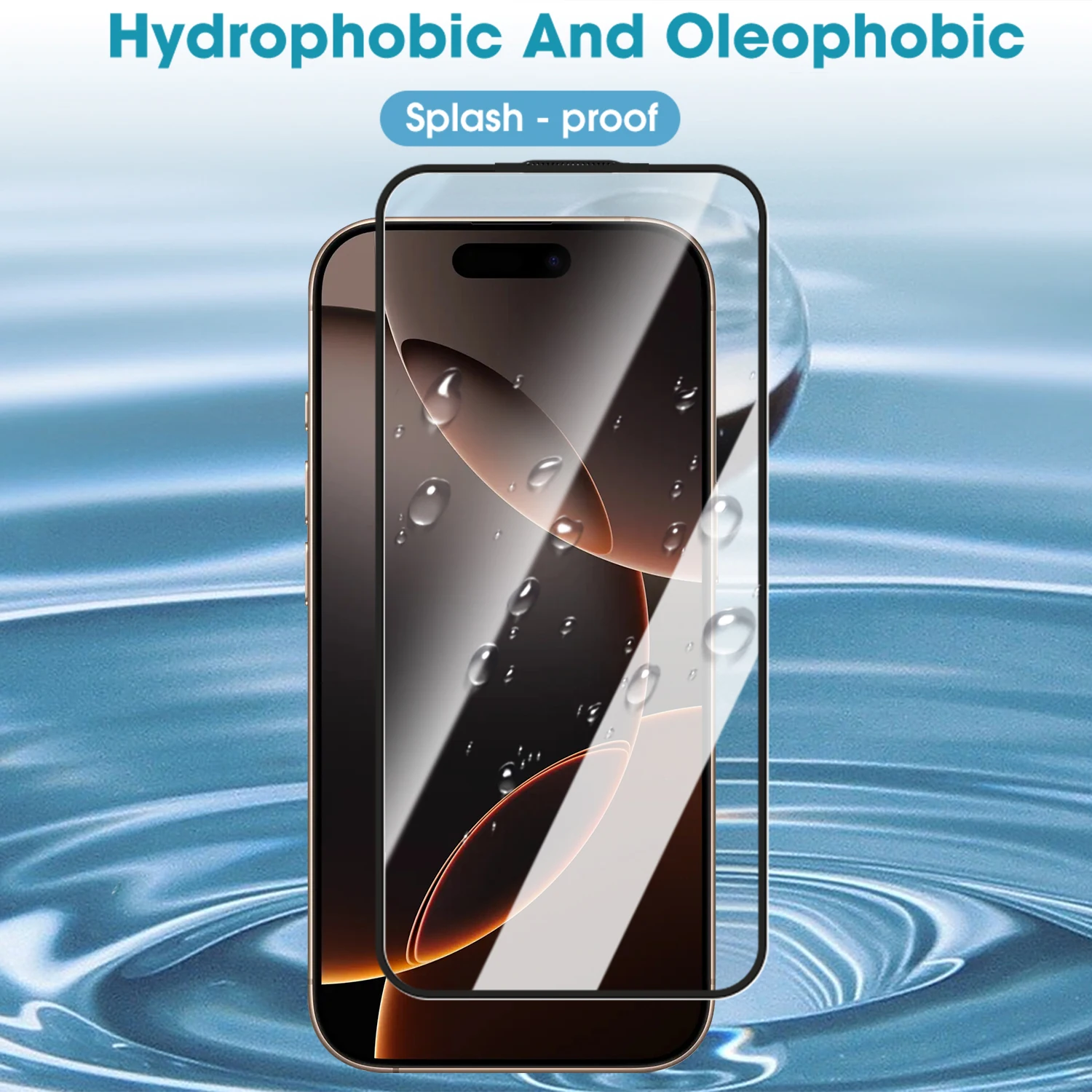 Einschrittige Installation aus gehärtetem Glas für iPhone 17 Profi Max/17 Profi/17 Luft bruchsichere Displayschutzfolien für iPhone 17 16 Profi Plus