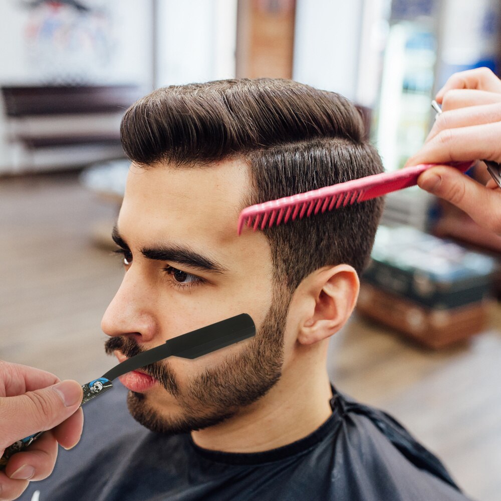 Hair Styling Razor Durable Barber Manual Shaver Barbershop Hairdressing Supply