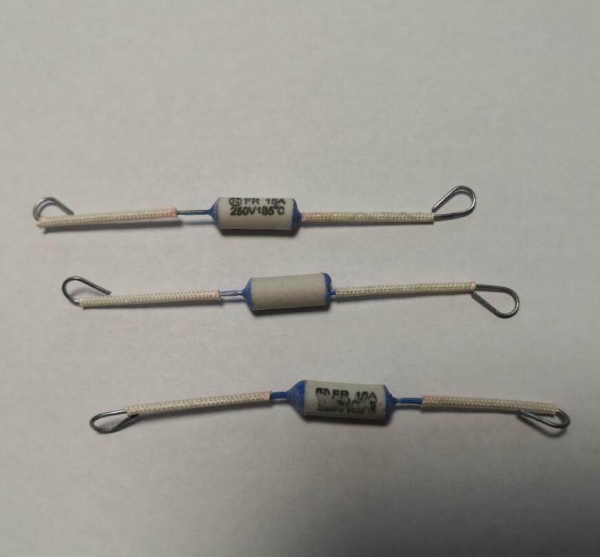 Rice Cooker Parts 250V 15A 185℃ Ceramic Fuse Protector