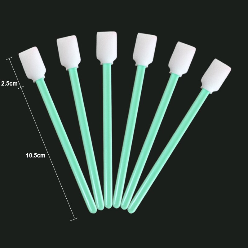 Inks Cleaning Cotton Swab For Roland Epson Mimaki Mutoh Inkjet Eco Solvent Printer Printhead Sponge Sticks Swabs Foam Bud: 13cm Swab 150pcs