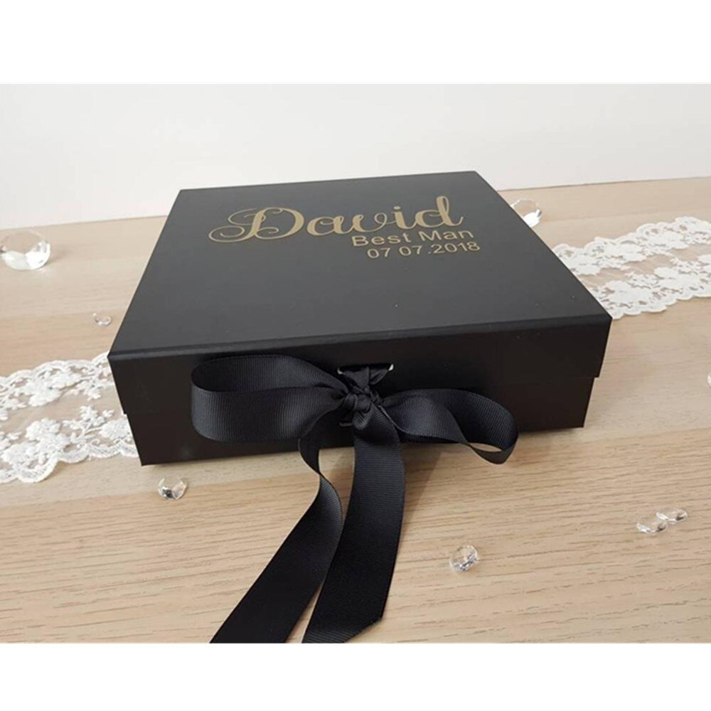 Best Man Box Best Man Proposal Box Usher Box Father of the Bride Box for Best Man Groomsmen Wedding