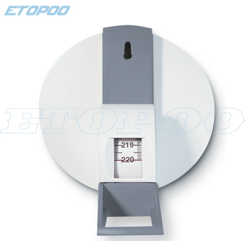 2.2M Wall Mounted Roll-Up Height Measurer Stadiometer 0-220cm Home Office Use Adult Children Ruler Height Measuring tape