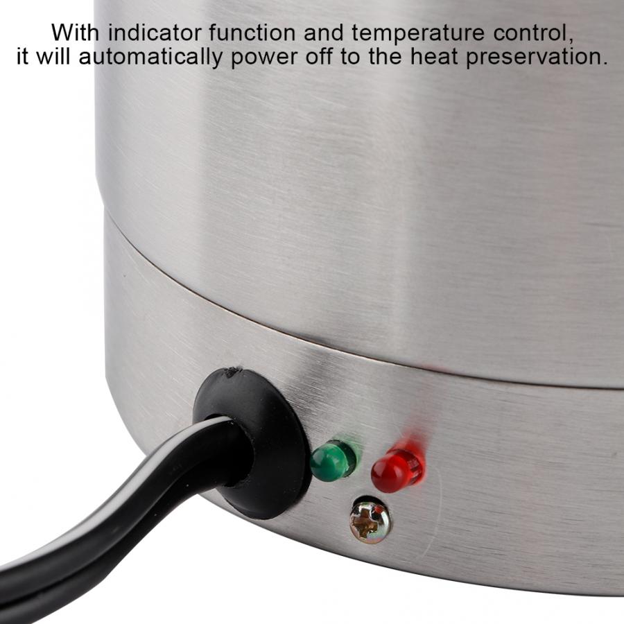 Heating Cup 750ML Stainless Steel Car Electric Kettle Coffee Tea Thermos Water Heating Cup 12V Car Kettle Vehicle