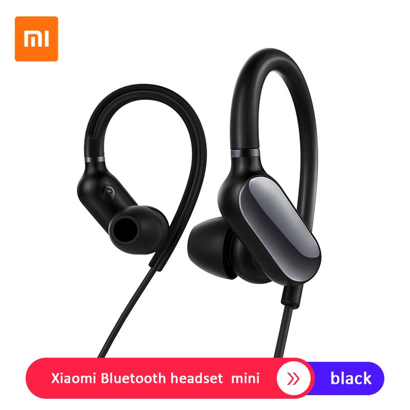 Original xiaomi Sport Bluetooth kopfhörer mini version IPX5 Wasserdichte noise reduction kopfhörer xiaomi Wireless sport ohrhörer: black