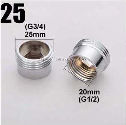 kitchen water purifier faucet aerator adapter: White