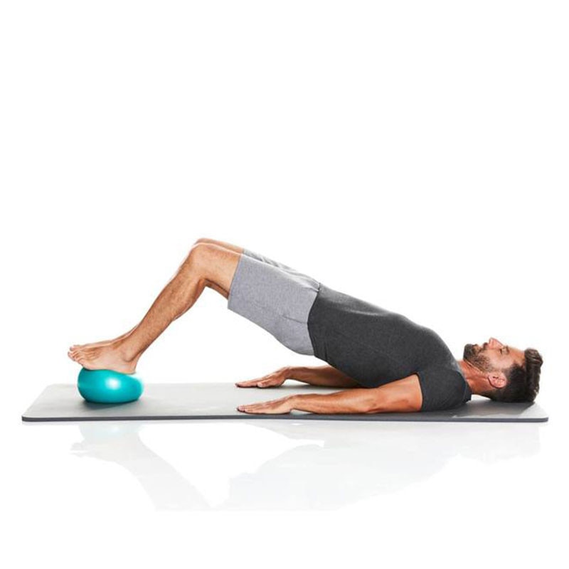 1 stk 25cm yogakugle fysisk konditionsapparat træningsbalance hvede rørkugle til trænerbalance gymnastik yoga pilates 0.22