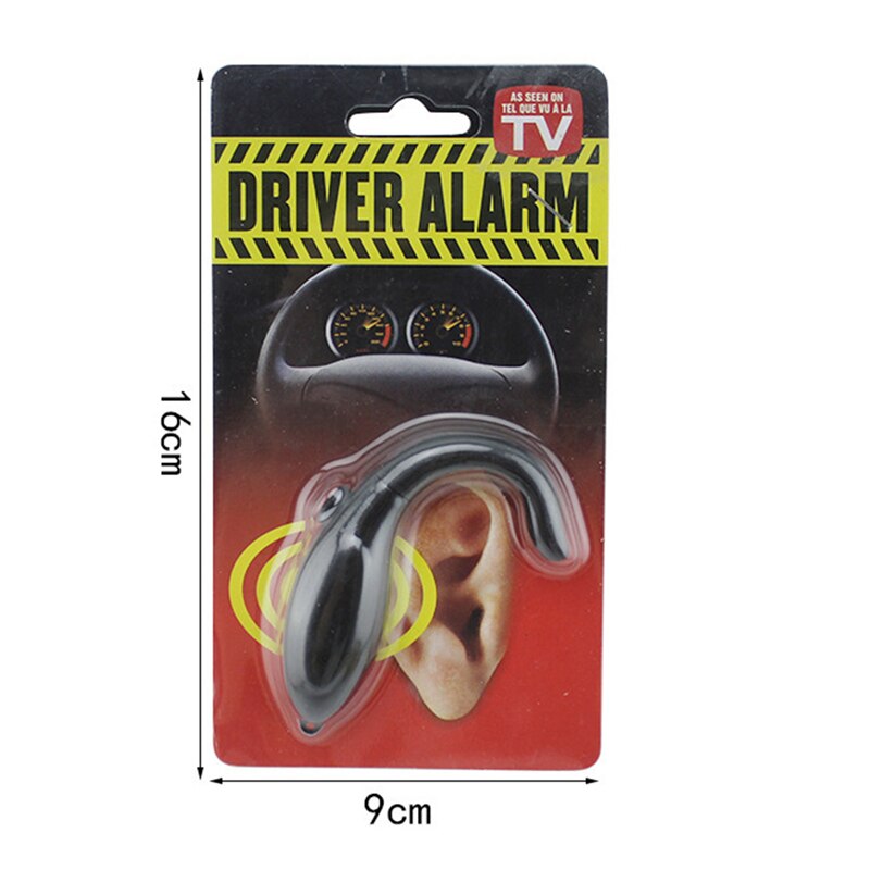 Veilige Auto Driver Apparaat Houden Awake Anti Sleep Doze Nap Zapper Drowsy Alarm Alert Geluid Veilig Rijden Herinnering Alert Gadget zwart